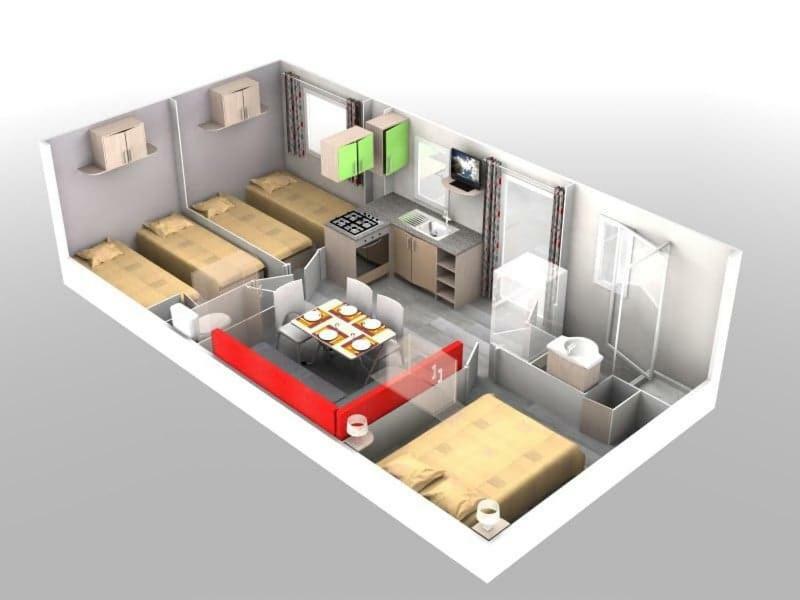 Mobilhome Climatise 3 Chambres Vic-la-Gardiole Εξωτερικό φωτογραφία